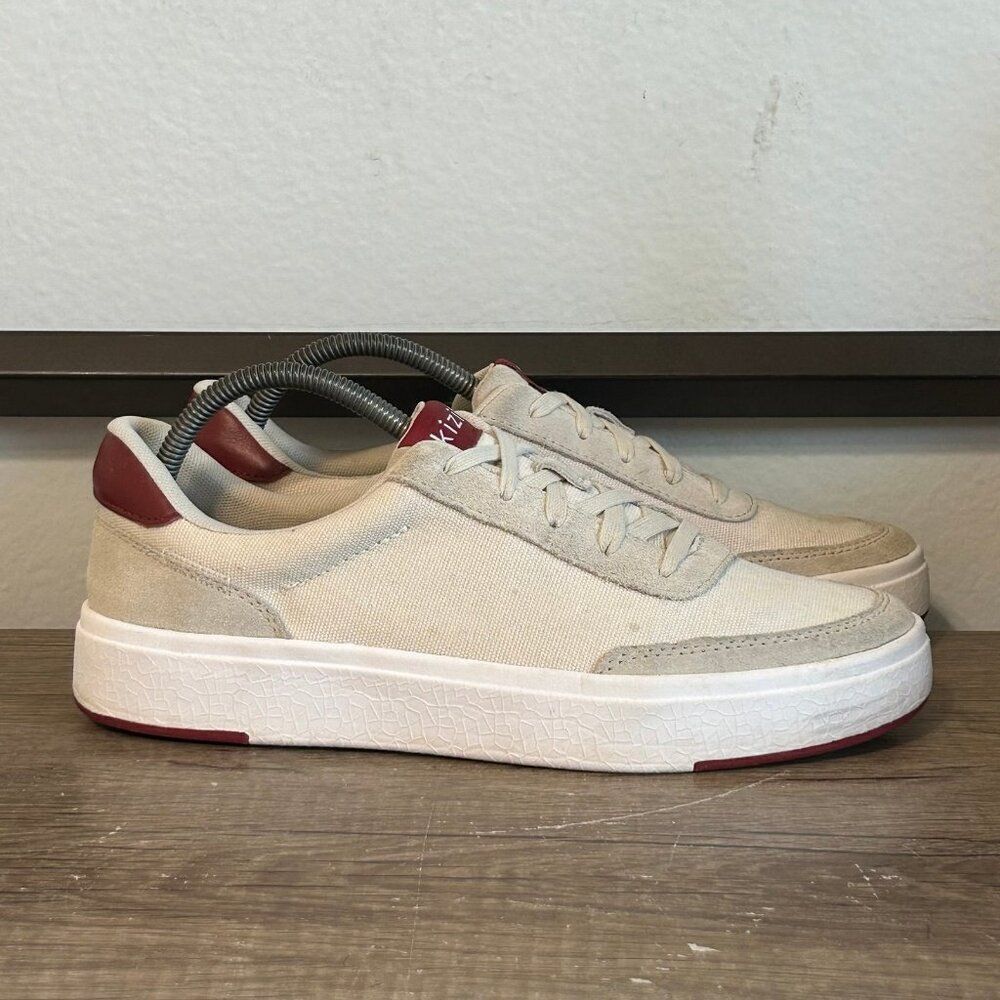 Kizik Prague Men’s Athletic Shoes Size 8.5 Beige - Picture 3 of 8